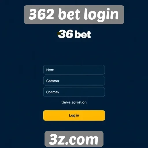 Acessibilidade do site 362 bet login para novos usuários
